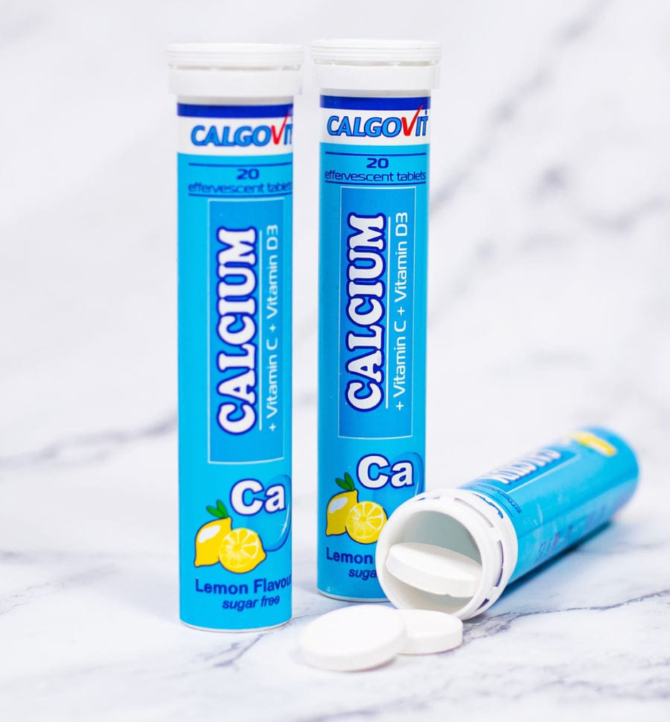 Calgovit Calcium + Vitamin C + Vitamin D3 - 10 Effervescent Tablets