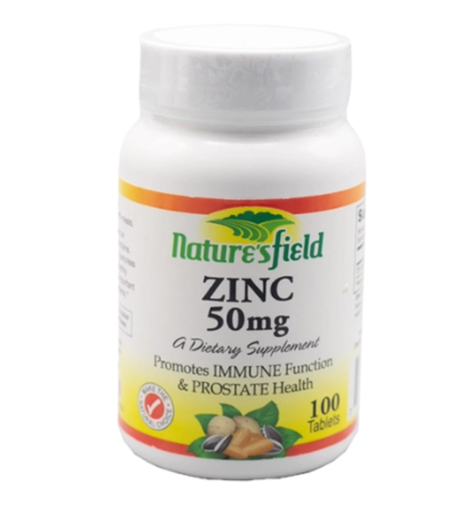 Nature’s Field Zinc 50mg